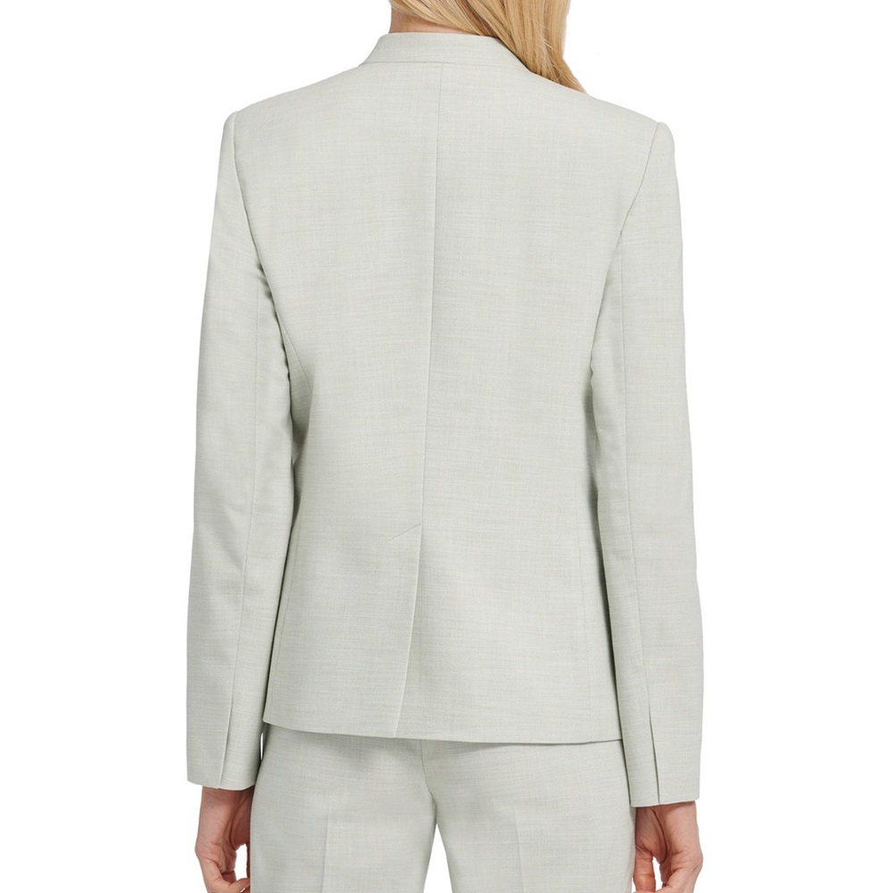 Dkny Collarless Single-Button Blazer - image 2